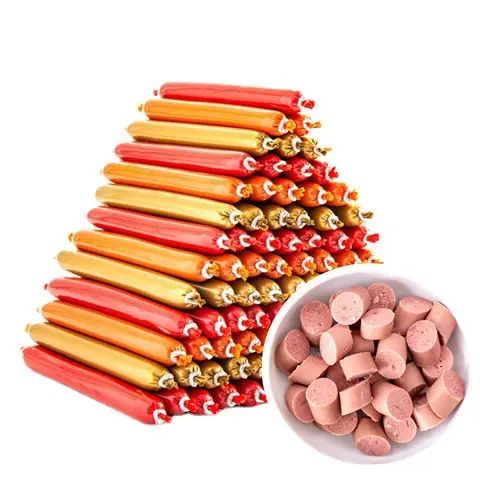 Gat Dog Treats Menjar per a mascotes Snack Stick Hot dog